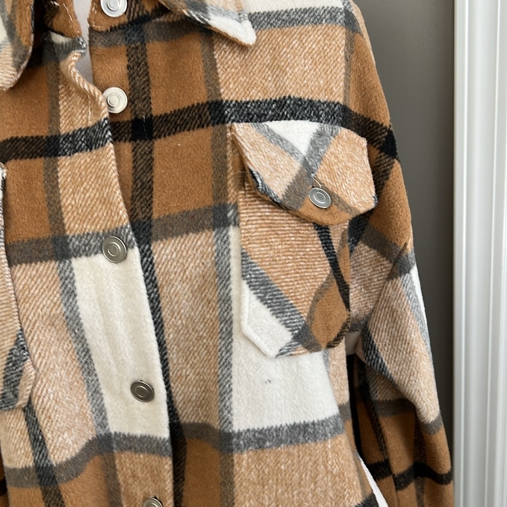 Plaid Shacket - Picture 3 of 8